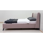 Кровать двуспальная «Меллиса», с подъёмным механизмом, спальное место 1600×2000 мм, велюр, цвет ява 10953256 - фото 3918543