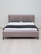 Кровать двуспальная «Меллиса», с подъёмным механизмом, спальное место 1600×2000 мм, велюр, цвет ява  (артикул 10953256)  большой выбор товаров оптом и в розницу по низким ценам с доставкой