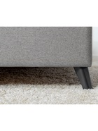 Кровать двуспальная «Миа», с подъёмным механизмом, спальное место 1600×2000 мм, рогожка, цвет серый - Фото 9