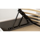 Кровать двуспальная «Миа», с подъёмным механизмом, спальное место 1600×2000 мм, рогожка, цвет бежевый 10953258 - фото 3918558