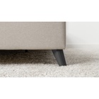 Кровать двуспальная «Миа», с подъёмным механизмом, спальное место 1600×2000 мм, рогожка, цвет бежевый 10953258 - фото 3918559