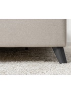 Кровать двуспальная «Миа», с подъёмным механизмом, спальное место 1600×2000 мм, рогожка, цвет бежевый - Фото 10