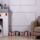 УЦЕНКА Гирлянда «Сеть-ёлка» 1×1 м, IP20, тёмная нить, 90 LED, свечение тёплое белое, 8 режимов, 220 В - Фото 2