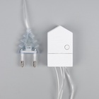 УЦЕНКА Гирлянда «Сеть-ёлка» 1×1 м, IP20, тёмная нить, 90 LED, свечение тёплое белое, 8 режимов, 220 В - Фото 5