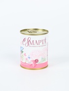 Печенье с предсказанием в консервной банке «С 8 марта», 4 шт. - фото 23598032