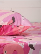 Постельное бельё 1.5-спальное «Экономь и Я» Flamingo garden, бязь - фото 23598046