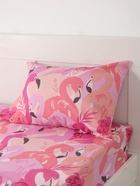 Постельное бельё 1.5-спальное «Экономь и Я» Flamingo garden, бязь - фото 23598048