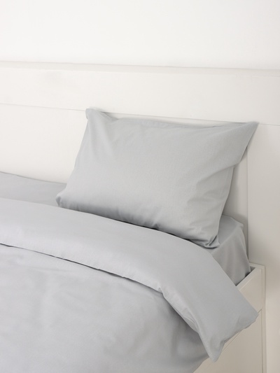 Постельное бельё 1.5-спальное «Этель» Grey, бязь