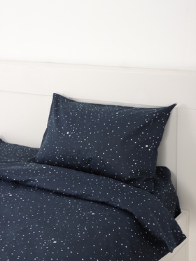 Постельное бельё 1.5-спальное «Этель. Снег», бязь