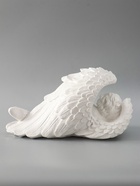 УЦЕНКА Фигура "Ангел в крыле большой" 17х38х21см, белый 10967629