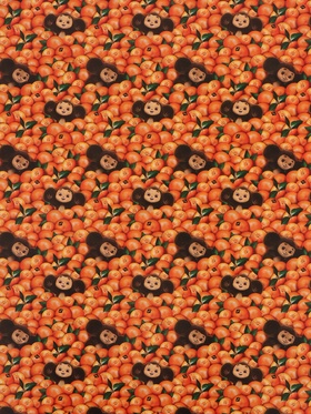 Бумага упаковочная глянцевая двусторонняя «Чебурашка», 70?100 см (комплект 10 шт)