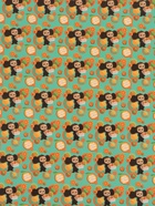 Бумага упаковочная глянцевая двусторонняя «Чебурашка», 70 ? 100 см (комплект 10 шт) - фото 64216699