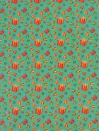 Бумага упаковочная глянцевая двусторонняя «Чебурашка», 70 ? 100 см (комплект 10 шт) - фото 64216701