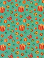 Бумага упаковочная глянцевая двусторонняя «Чебурашка», 70 ? 100 см (комплект 10 шт) - фото 64216702