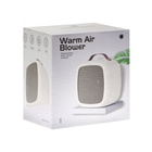 УЦЕНКА Мини тепловентилятор настольный LTO-01, 500 Вт, 4 м2, от сети, белый 10967632