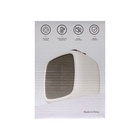 УЦЕНКА Мини тепловентилятор настольный LTO-01, 500 Вт, 4 м2, от сети, белый 10967632