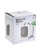 УЦЕНКА Мини тепловентилятор настольный LTO-01, 500 Вт, 4 м2, от сети, белый 10967632