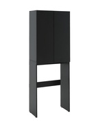 УЦЕНКА Шкаф над стиральный машиной Комфорт, 640х306х1780, Графит - Фото 3