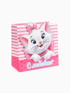 Пакет подарочный «Кошечка», 30 × 30 × 15 см 10906199