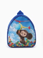 Рюкзак детский «Город» 21×23×10 см, Чебурашка - фото 119974095