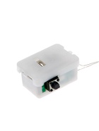 Гирлянда «Нить» 3 м, роса, IP20, серебристая нить. 30 LED, от батареек AG13×3, 3 режима, свечение белое - Фото 4