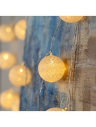 УЦЕНКА НИТЬ DCR. 5 м, с насад. "Клубки БЕЛОСНЕЖНЫЕ" 6 см, IP20, LED-20-220V, фикс, Т/БЕЛЫЙ 1096770 - Фото 8