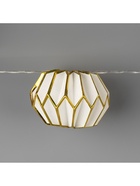 УЦЕНКА Гирлянда «Нить» 2 м с насадками «Белый фонарик», IP20, прозрачная нить, 10 LED, от батареек AAх2, свечение тёплое белое 10967706