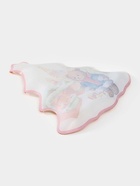 Блюдо сервировочное новогоднее Доляна «Московкий мишка», 24.5×24.7×2 см, стекло, белое - фото 7729740