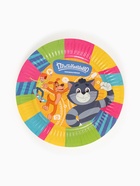 Посуда одноразовая бумажная на 10 персон «Простоквашино»: стаканы, тарелки, скатерть, Союзмультфильм - фото 119823425