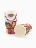 Стакан одноразовый 250 мл, набор 10 шт., Принцессы Дисней - фото 63633313