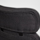 Кресло офисное для руководителя CHARM, с подголовником, на колёсиках, ткань, цвет серый F68/серый C27 - фото 119644545