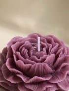 Свеча декоративная «Пион», фиолетовый, d=7.5 см, 8.2×8.2×4.4 см - Фото 3