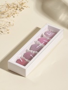 Набор свечей декоративных «Вафельные сердца», 5 шт. 4.5×4.5, розово-фиолетовые, 6.5×22.5×3.5 см - Фото 6