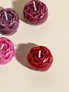 Набор свечей декоративных «Пионы», 5 шт. 3.5×3.5×2.5 см, розово-фиолетовые, 6.5×22.5×3.5 см - Фото 3