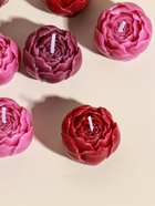 Набор свечей декоративных «Пионы», 9 шт. 3.5×3.5×2.5 см, розово-фиолетовые, 14×14×4 см - Фото 2