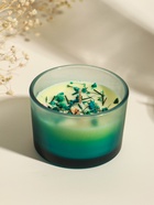 Ароматическая свеча в стакане Aroma botanical, сухоцветы зелень, роза, 7.5×7.5×5 см 10913506