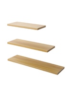 Набор полок настенных «Клик Мебель», 3 полки, цвет светлое дерево - Фото 4
