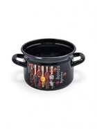 УЦЕНКА Кастрюля, 2 л, цилиндрическая, без крышки, коричневая - Фото 2