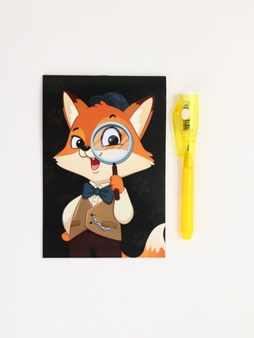 Подарочный набор, ручка шпион, блокнот А6, 16 л. «Шпионский набор»