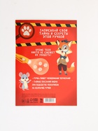 Набор: ручка с фонариком и невидимыми чернилами, блокнот А6, 16 л "Шпионский набор" 10900534