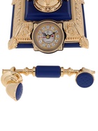 УЦЕНКА Часы-светильник "Ретро телефон", синий, с будильником, 28.5 х 18 х 18 см - фото 14993189