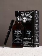 Набор "Самый крутой", гель для душа во флаконе виски и шариковая ручка - фото 63633376