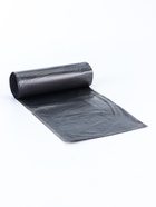 Мешки для мусора 120 л, 12 мкм, ПНД, 30 шт, цвет черный 10915221