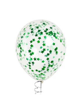 Конфетти «Звезда», зелёные, металлик, 1.5 см, 50 г