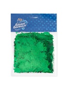 Конфетти «Звезда», зелёные, металлик, 1.5 см, 50 г 10958967