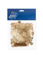 Конфетти «Звезда», золото, хром, 1.5 см, 50 г - Фото 4