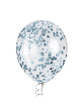 Конфетти «Звезда» голубые, хром, 1.5 см, 50 г