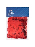 Конфетти «Звезда» красные, металлик, 1.5 см, 50 г 10958973