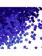 Конфетти «Звезда» синие, металлик, 1.5 см, 50 г - Фото 2