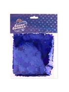 Конфетти «Звезда» синие, металлик, 1.5 см, 50 г - Фото 4